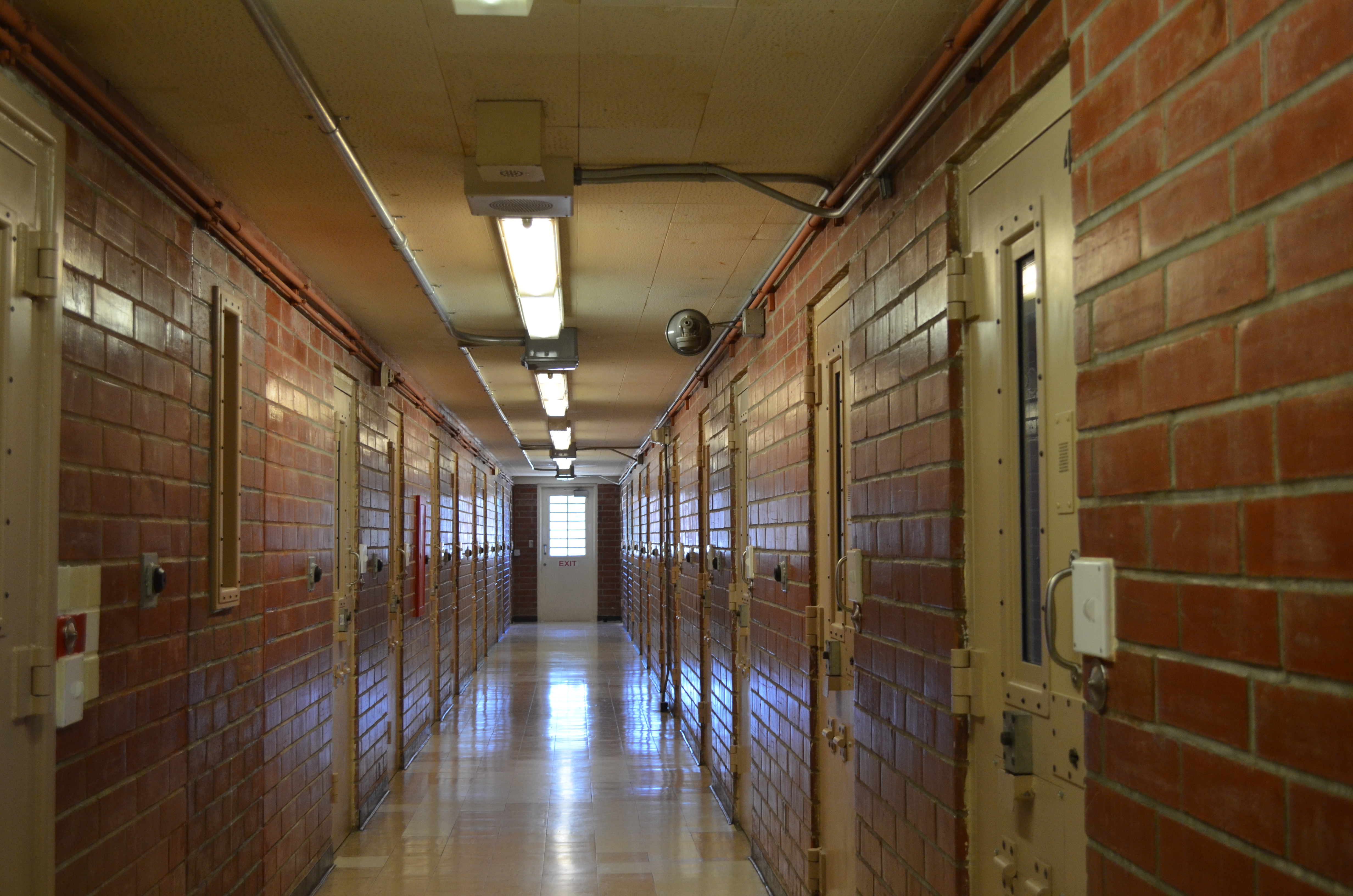 CJCJ | Hallway in a living unit at DJJ facility