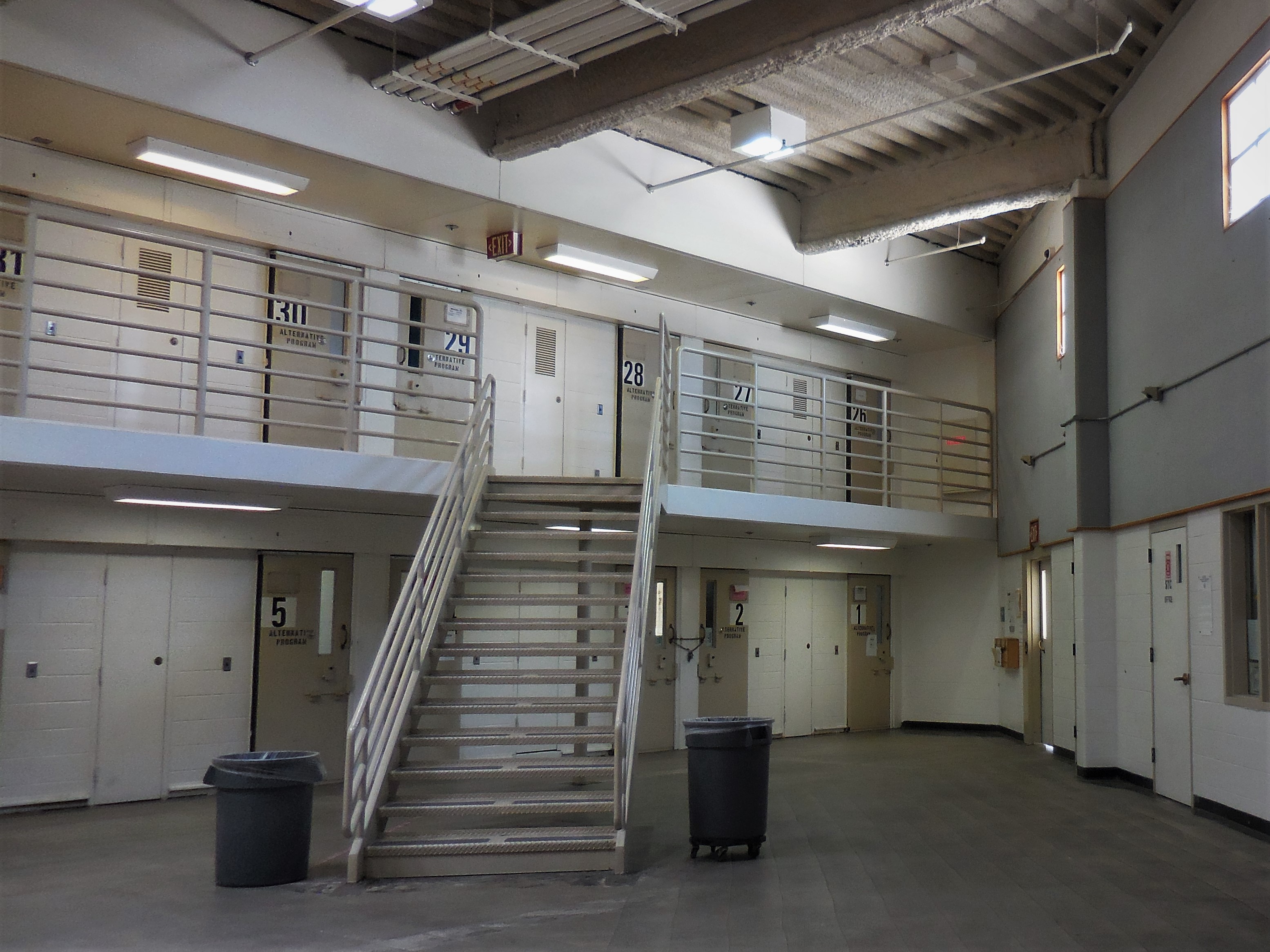 Isolation unit at DJJ's N.A. Chaderjian Youth Correctional Facility.