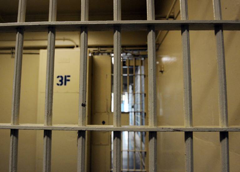 Jail door. Credit: Fresno Bee Staff Photo